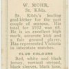 W. Mohr, St. Kilda.