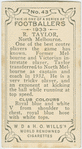 R. Taylor, North Melbourne.