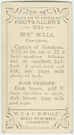 Bert Mills, Hawthorn.