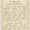T. Brain, South Melbourne.
