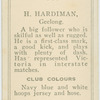 H. Hardiman, Geelong.