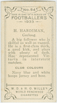 H. Hardiman, Geelong.