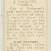 J. Baggott, Richmond.