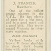 J. Francis, Hawthorn.