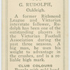 G. Rudolph, Oakleigh.