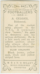 A. Geddes, Richmond.