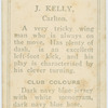 J. Kelly, Carlton.