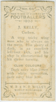 J. Kelly, Carlton.