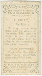 J. Kelly, Carlton.