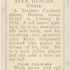 Alex Duncan, Coburg.