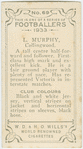 L. Murphy, Collingwood.