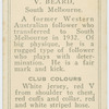 V. Beard, South Melbourne.