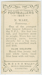 N. Ware, Footscray.