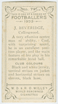 J. Beveridge, Collingwood.