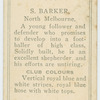S. Barker, North Melbourne.
