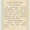 Les Johnson, Sandringham.