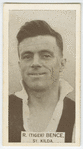 R. ("Tiger") Bence, St. Kilda.