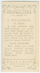 J. Williamson, St. Kilda.