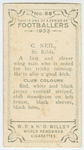 G. Neil, St. Kilda.
