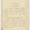 J. Davis, St. Kilda.