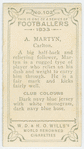 A. Martyn, Carlton.