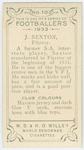 J. Sexton, Fitzroy.