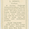 L. Oprey, Carlton.