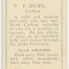 F. Gilby, Carlton.