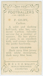 F. Gilby, Carlton.