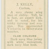 J. Kelly, Carlton.