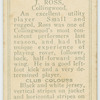 J. Ross, Collingwood.
