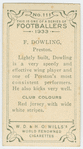 F. Dowling, Preston.