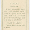 E. Hart, Northcote.