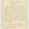 H. Davie, Preston.