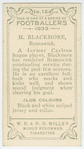 H. Blackmore, Brunswick.