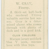 W. Gray, Fitzroy.