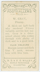 W. Gray, Fitzroy.