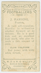 J. Harding, Preston.