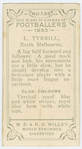 L. Tyrrill, North Melbourne.