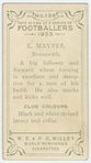 L. Maynes, Brunswick.