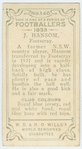 J. Hansom, Footscray.