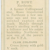 P. Rowe, Northcote.