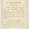 A. Morrison, Footscray.