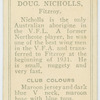 Doug. Nicholls, Fitzroy.