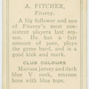 A. Fitcher, Fitzroy.