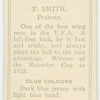 F. Smith, Prahran.