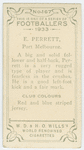 E. Perrett, Port Melbourne.
