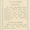 T. Clarke, Essendon.