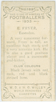 E. Fryer, Essendon.