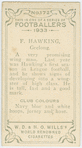F. Hawking, Geelong.